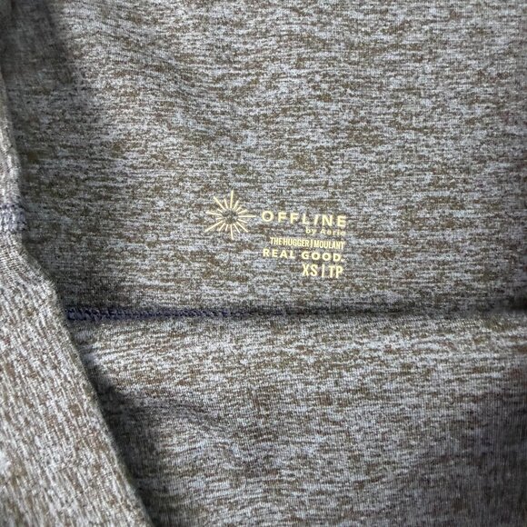 Aerie Offline The Hugger High Rise Blue Midi Skirt XS Real Good Soft Stretch - Picture 5 of 11